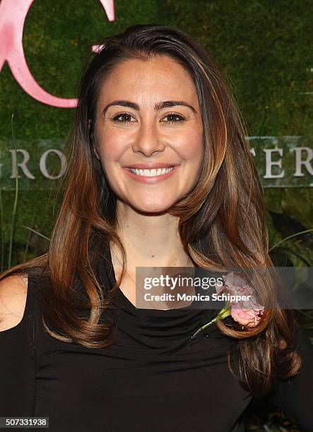 Designer Jodie Fox attends the 19th Annual Fashion Group International Rising Star Awards at Cipriani 42nd Street on January 28, 2016 in New York...