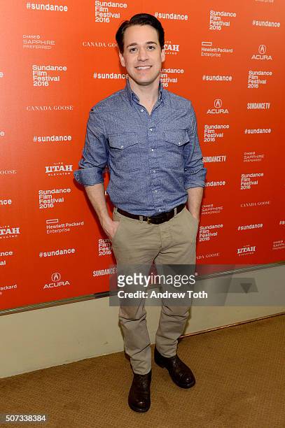 Actor T.R. Knight attends the "11.22.63" Sundance premiere on January 28, 2016 in Park City, Utah.