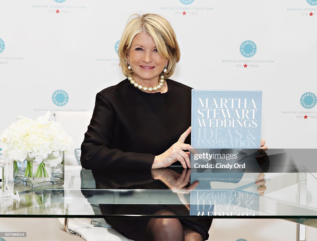 "MarthaStewart Weddings: Ideas And Inspiration!" Book Launch