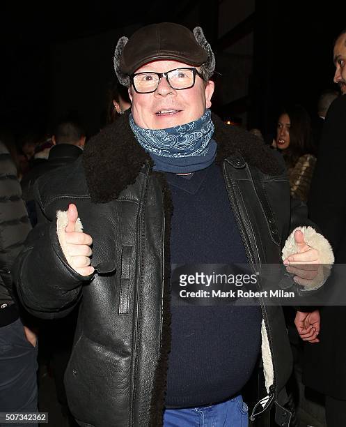 Perry Benson Marshall attends the launch of 100 Wardour St on January 28, 2016 in London, England.