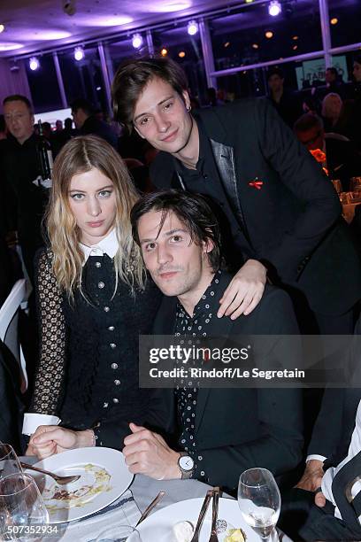 Guests attend the Sidaction Gala Dinner 2016 as part of Paris Fashion Week. Held at Pavillon d'Armenonville on January 28, 2016 in Paris, France.