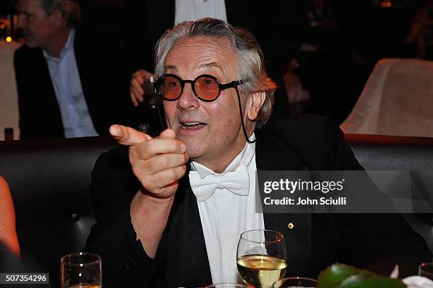 George Miller attends the G'Day USA 2016 Black Tie Gala at Vibiana on January 28, 2016 in Los Angeles, California.