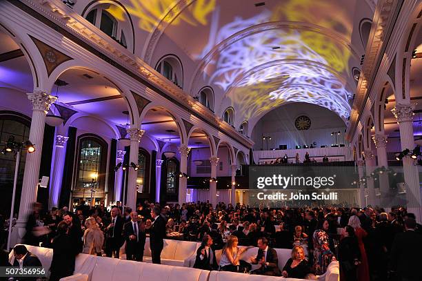 Guests attend the G'Day USA 2016 Black Tie Gala at Vibiana on January 28, 2016 in Los Angeles, California.