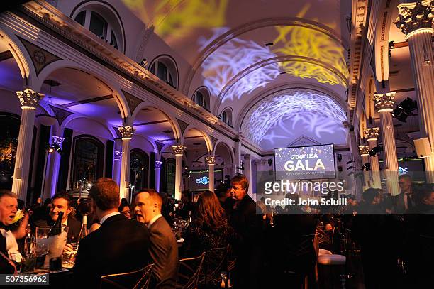 Guests attend the G'Day USA 2016 Black Tie Gala at Vibiana on January 28, 2016 in Los Angeles, California.