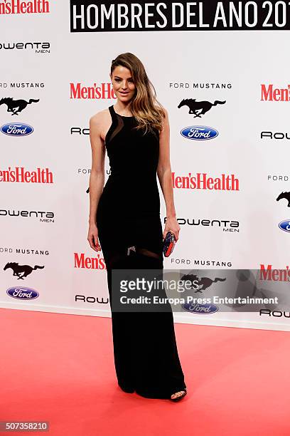 Aida Artiles attends Men's Health 2016 Awards on January 28, 2016 in Madrid, Spain.