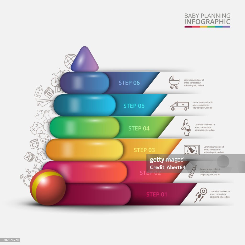 Child Pyramid Vector Children Pyramid For Infographic High-Res Vector Graphic - Getty ...