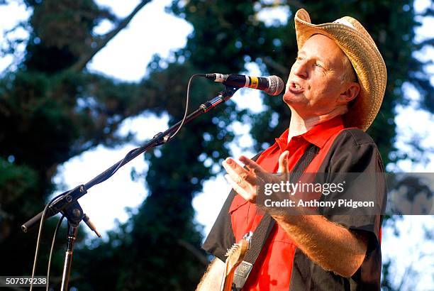 Bill Bragg performs onstage at the Hardly Strictly Bluegrass Festival, Golden Gate Park in San Francisco, California, USA on 7th October, 2006.