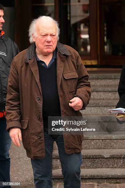 French actor Philippe Nahon attends 23rd Gerardmer Fantastic Film Festival on January 29, 2016 in Gerardmer, France.