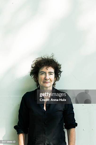 Writer Jeanette Winterson is photographed for the New York Times on October 1, 2015 in London, England.