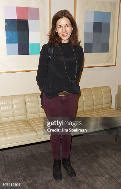 Actress Jessica Hecht attends the Theatre Forward's 13th Annual Broadway Roundtable at UBS Headquarters on January 29, 2016 in New York City.