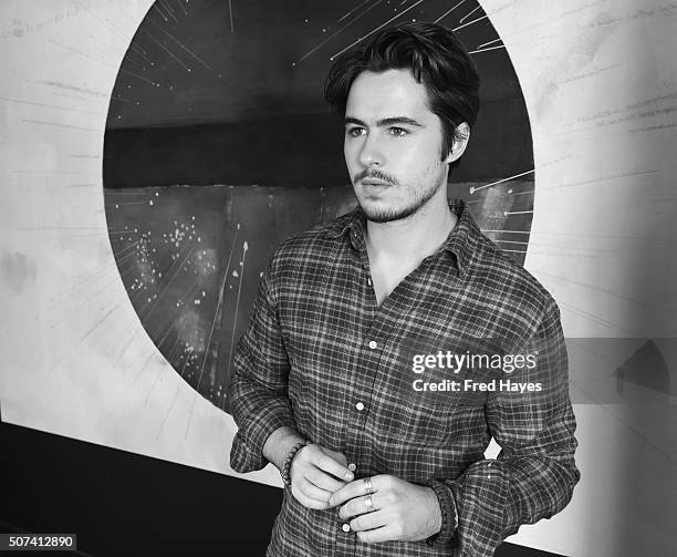 An alternative view of Ben Schnetzer at the SAG Ingie Brunch on January 24, 2016 in Park City, Utah.