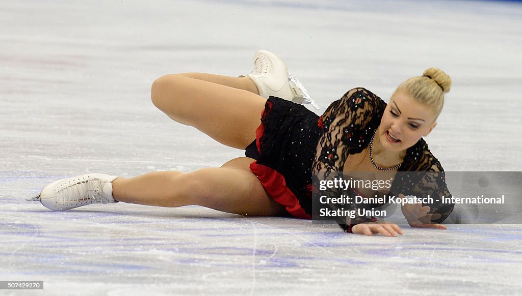 European Figure Skating Championships 2016 - Day 3