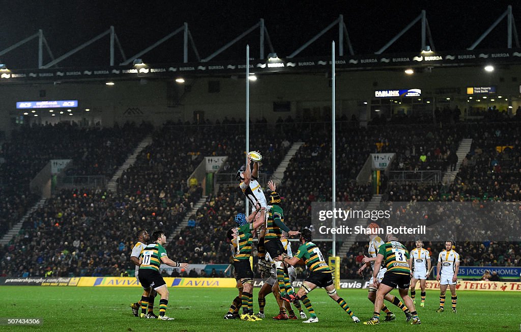 Northampton Saints v Wasps - Aviva Premiership