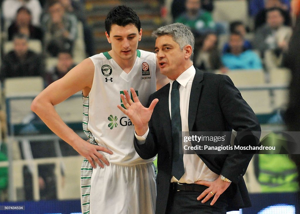 Panathinaikos Athens v Darussafaka Dogus Istanbul - Turkish Airlines Euroleague