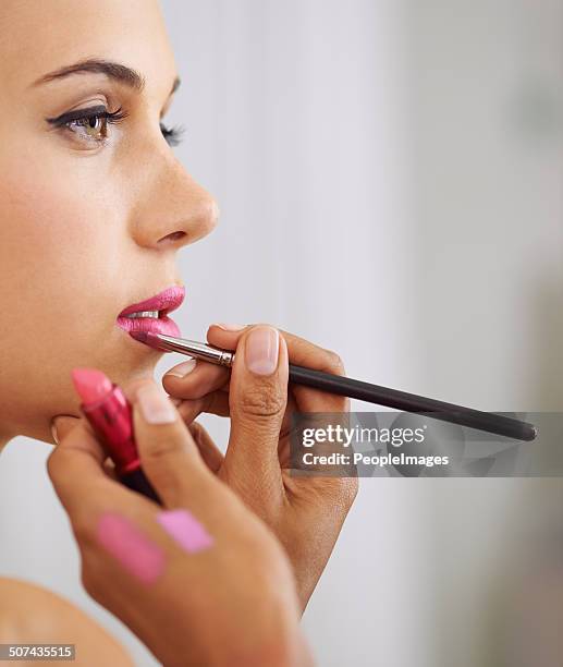 rosa felicidade! - maquilhador imagens e fotografias de stock