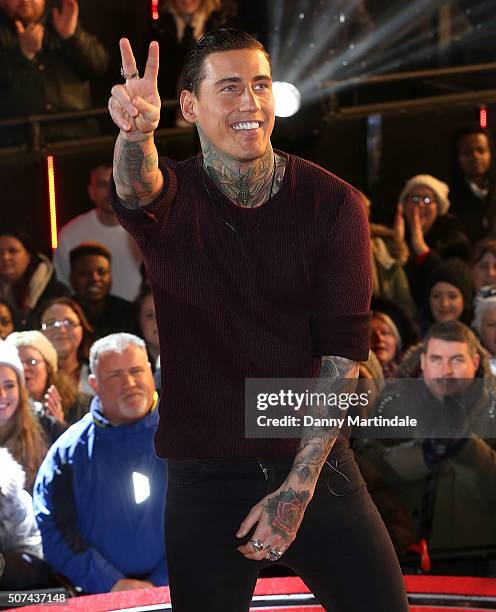 Jeremy McConnell is the 6th celebrity evicted from the Big Brother House at Elstree Studios on January 29, 2016 in Borehamwood, England.