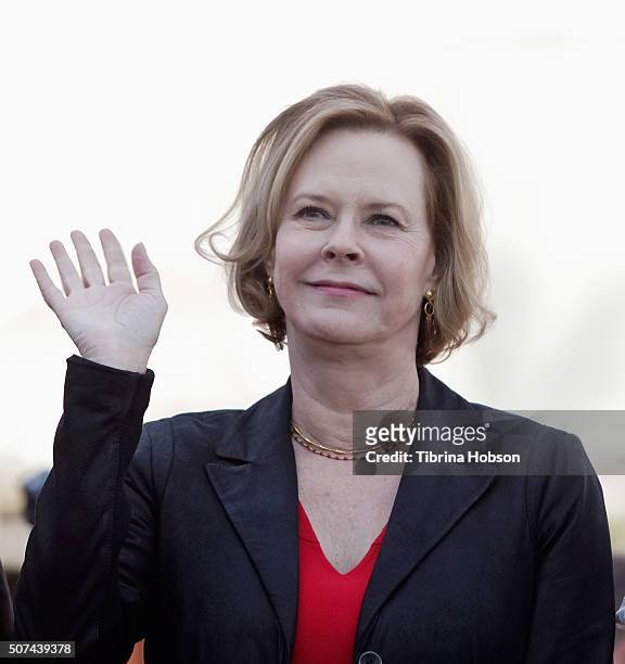 JoBeth Williams attends The 22nd Annual Screen Actors Guild Awards Red Carpet Roll-Out and Look Behind-The-Scenes at The Shrine Expo Hall on January...