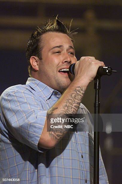 Episode 2340 -- Pictured: Musician Uncle Kracker performs on September 24, 2002 --