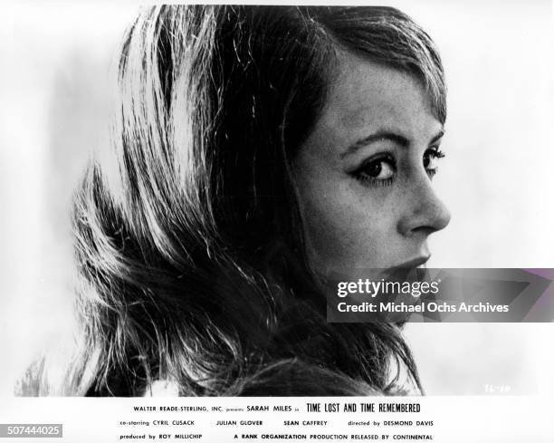 Sarah Miles as Cass Langdon looks on in a scene from the movie "Time Lost and Time Remembered", circa 1966.