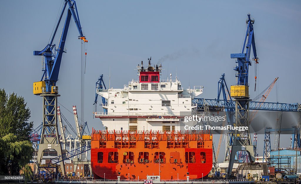 Vessel in Drydock