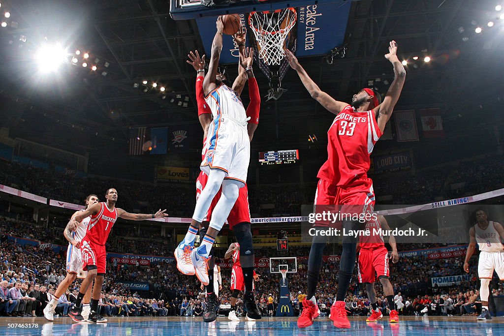 Houston Rockets v Oklahoma City Thunder