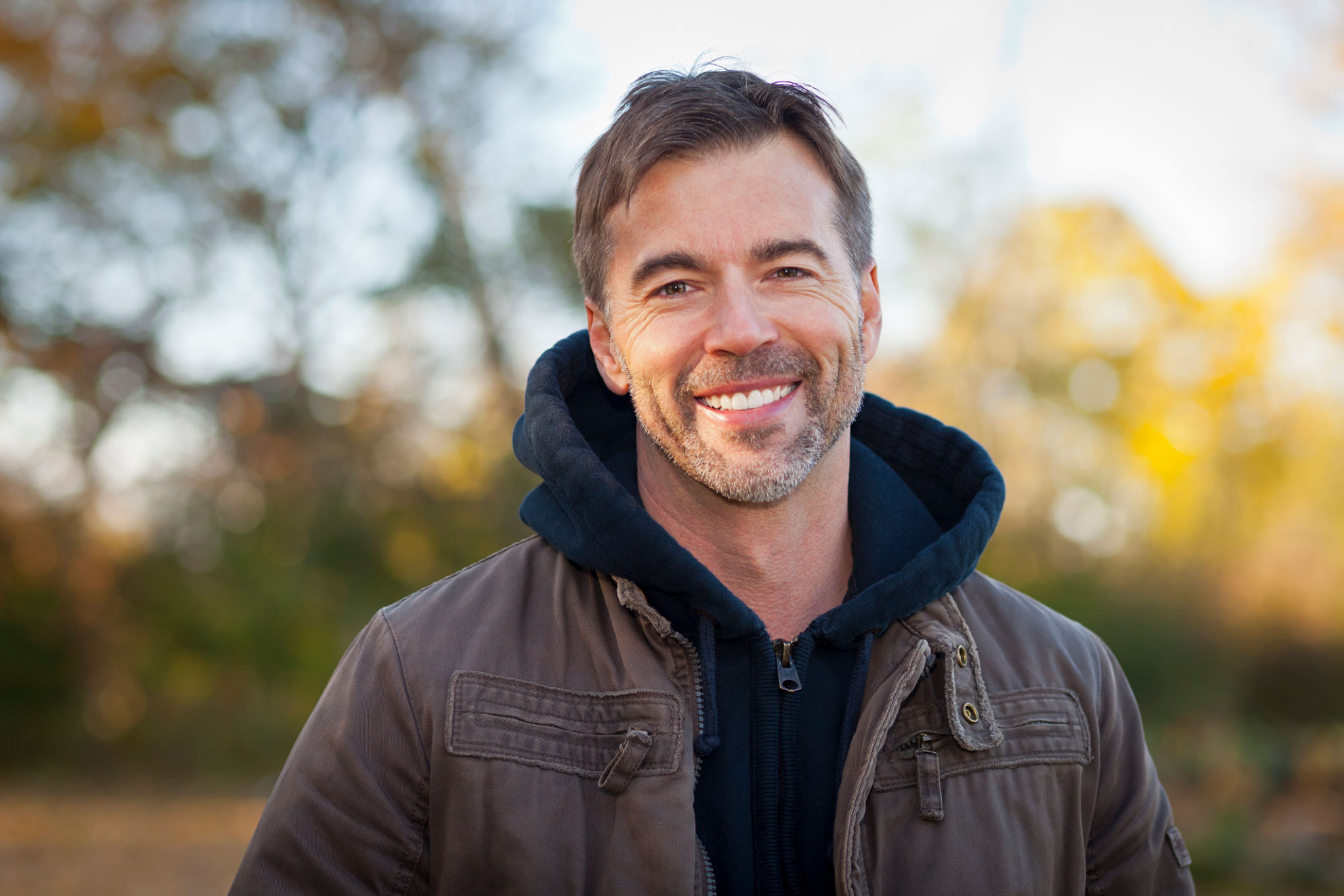 Portrait of A Mature Man Smiling at the camera Portrait of A Mature Man Smiling at the camera