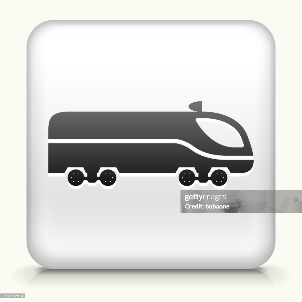 Train Button Design Square Button With Train Royalty Free Vector Art High-Res Vector ...