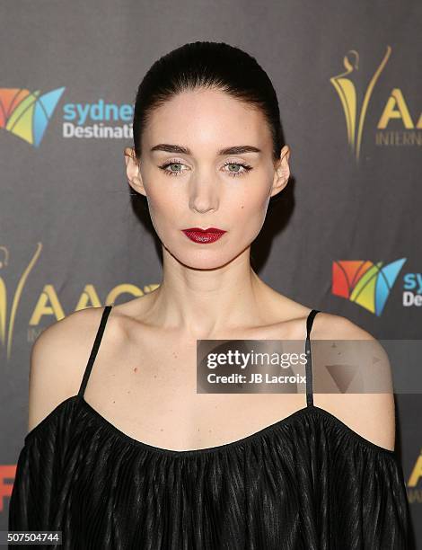 Actress Rooney Mara attends the 5th AACTA International Awards at Avalon Hollywood on January 29, 2016 in Los Angeles, California, United States.