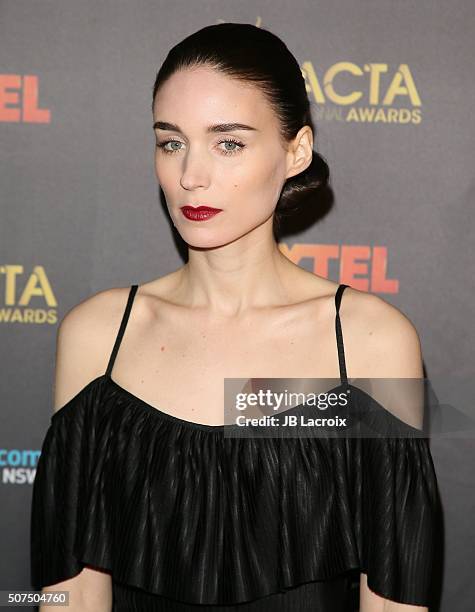 Actress Rooney Mara attends the 5th AACTA International Awards at Avalon Hollywood on January 29, 2016 in Los Angeles, California, United States.