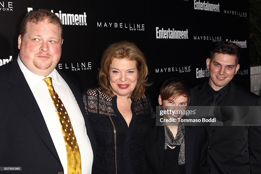 Entertainment Weekly's Celebration Honoring The 2016 SAG Awards Nominees - Arrivals