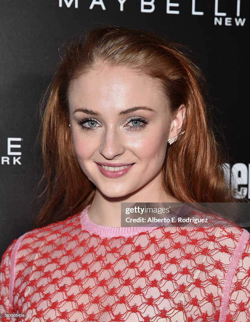 Entertainment Weekly Celebration Honoring The Screen Actors Guild Nominees Presented By Maybelline At Chateau Marmont In Los Angeles - Arrivals