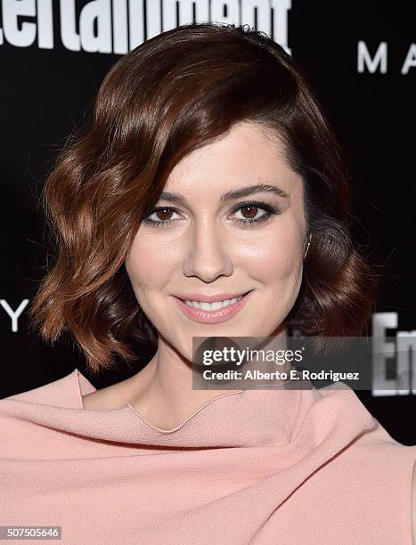 Actress Mary Elizabeth Winstead attends Entertainment Weekly's celebration honoring THe Screen Actors Guild presented by Maybeline at Chateau Marmont...