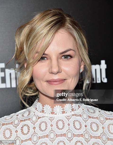 Actress Jennifer Morrison attends Entertainment Weekly's celebration honoring THe Screen Actors Guild presented by Maybeline at Chateau Marmont on...
