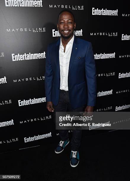Actor Lamorne Morris attends Entertainment Weekly's celebration honoring THe Screen Actors Guild presented by Maybeline at Chateau Marmont on January...