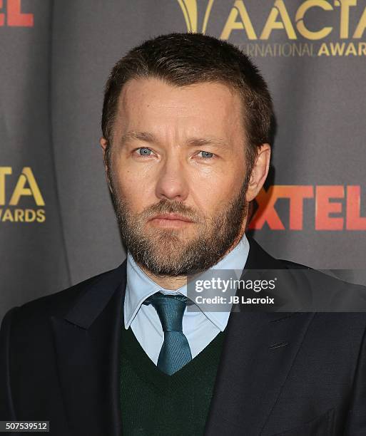 Joel Edgerton attends the 5th AACTA International Awards at Avalon Hollywood on January 29, 2016 in Los Angeles, California, United States.