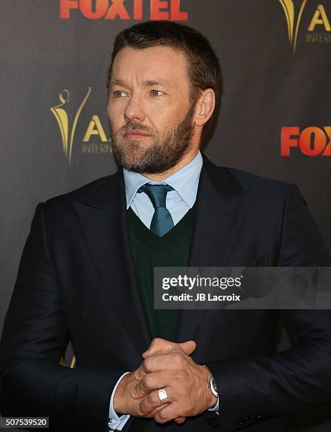 Joel Edgerton attends the 5th AACTA International Awards at Avalon Hollywood on January 29, 2016 in Los Angeles, California, United States.
