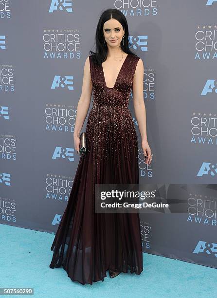 Krysten Rit Portrait 2,721 The 21st Annual Critics Choice Awards Portraits Stock Photos ...