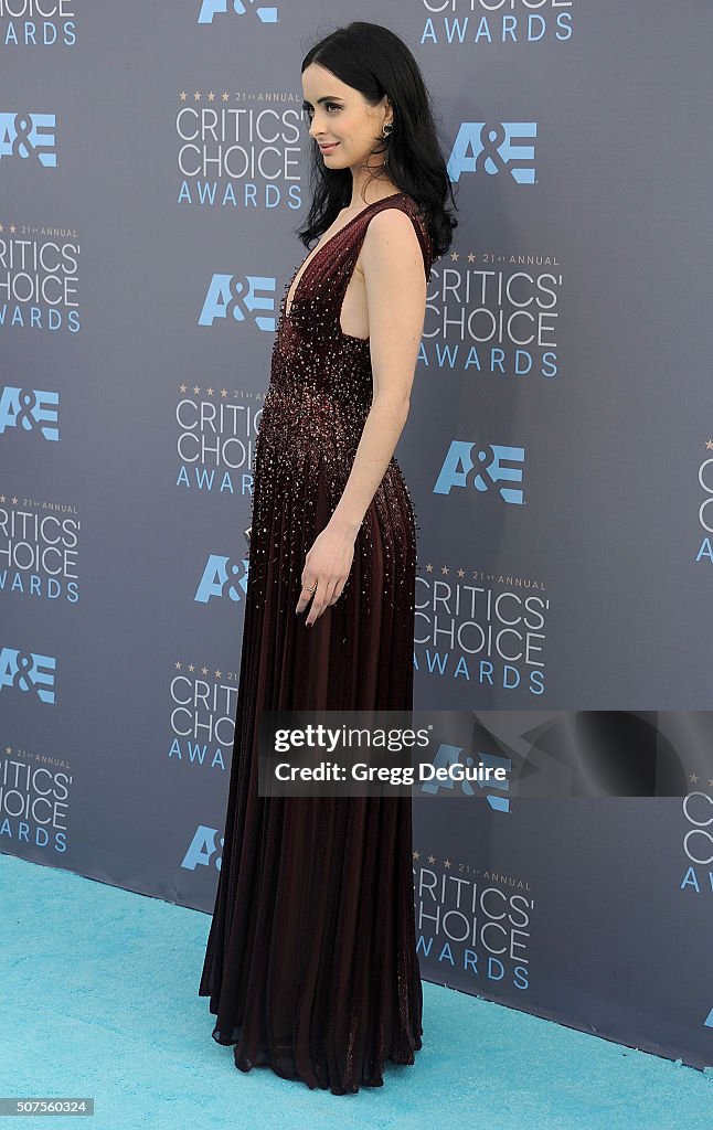 The 21st Annual Critics' Choice Awards - Arrivals