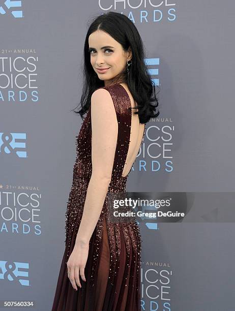 Krysten Rit Portrait 2,721 The 21st Annual Critics Choice Awards Portraits Stock Photos ...