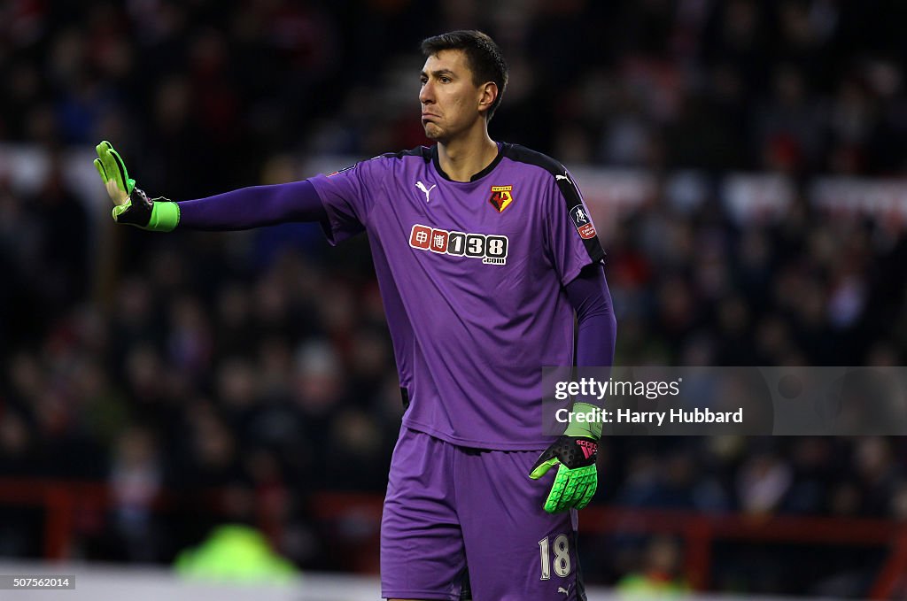 Nottingham Forest v Watford - The Emirates FA Cup Fourth Round