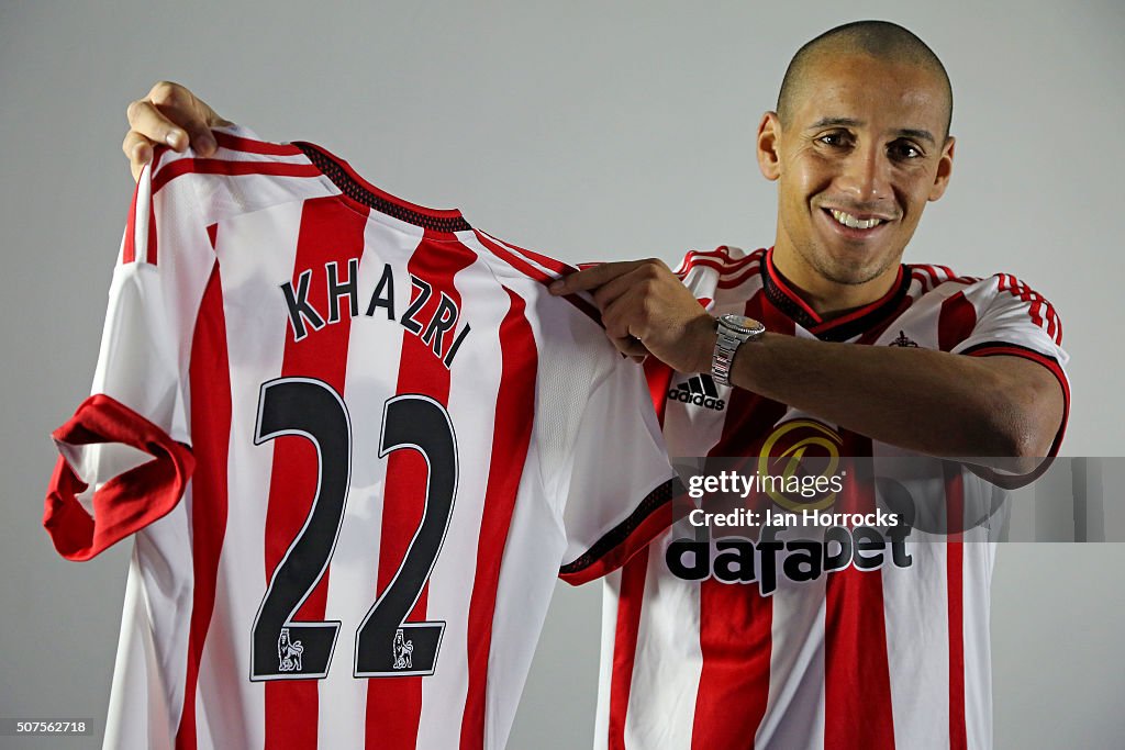 Sunderland Unveil New Signing Wahbi Khazri