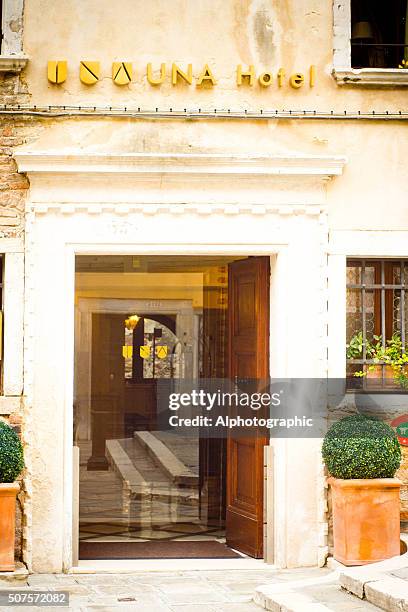 hotel una - entrance sign stock pictures, royalty-free photos & images