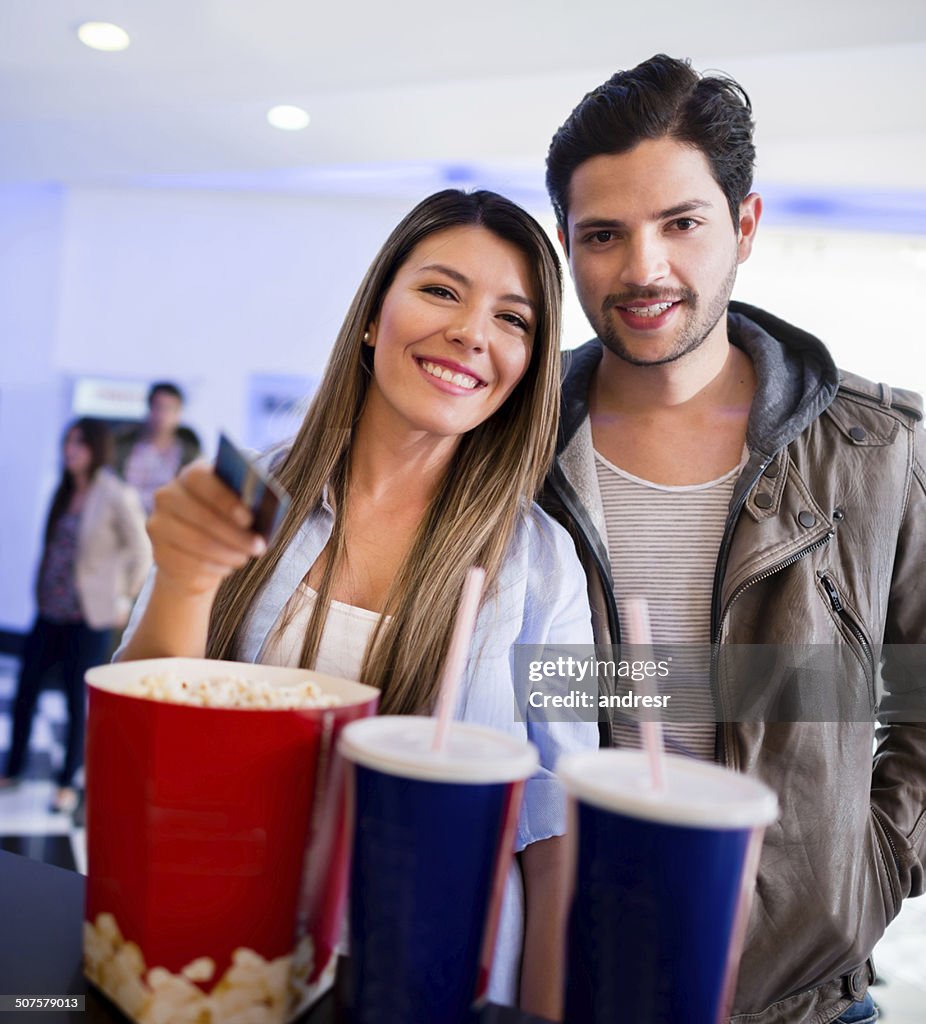 Couple au cinéma