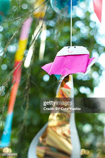 tanabata - wishing dreams come true - dreams come true concept inspirational photos et images de collection