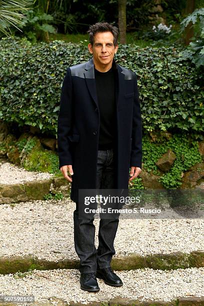 Ben Stiller attends the Photocall for the Fan Screening of the Paramount Pictures film 'Zoolander No. 2' at 'Hotel De Russie Garden' on January 30,...