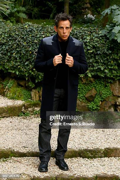 Ben Stiller attends the Photocall for the Fan Screening of the Paramount Pictures film 'Zoolander No. 2' at 'Hotel De Russie Garden' on January 30,...