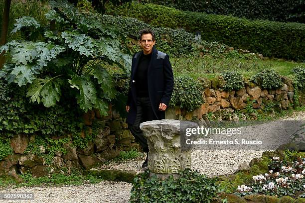 Ben Stiller attends the Photocall for the Fan Screening of the Paramount Pictures film 'Zoolander No. 2' at 'Hotel De Russie Garden' on January 30,...