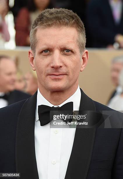 Actor Paul Sparks attends the 22nd Annual Screen Actors Guild Awards at The Shrine Auditorium on January 30, 2016 in Los Angeles, California.