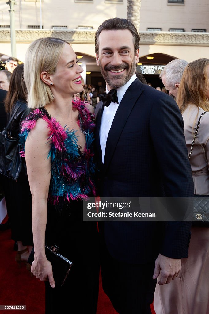 The 22nd Annual Screen Actors Guild Awards - Red Carpet