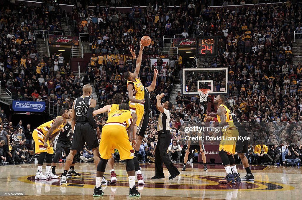 San Antonio Spurs v Cleveland Cavaliers